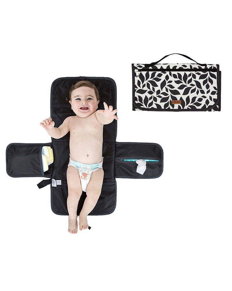 Przenośny Przewijak Organizer 2W1 Dla Niemowląt Floral / Hamur Home