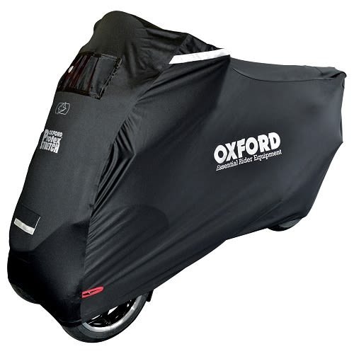 Oxford ProTex Stretch Motorcycle Cover for Motorcycle  Three rowerów Wheel  Black CV164