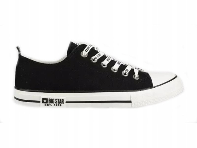 Buty Trampki Męskie Big Star Kk174049 Czarne 40