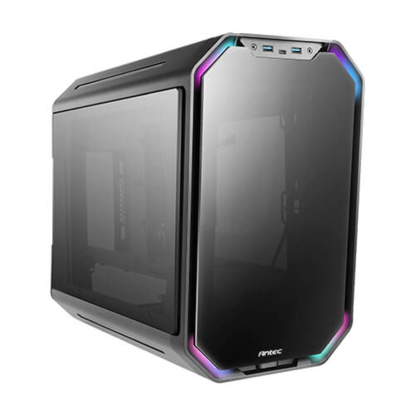 Obudowa Antec Dark Cube Itx Midi Cube Szkło Led