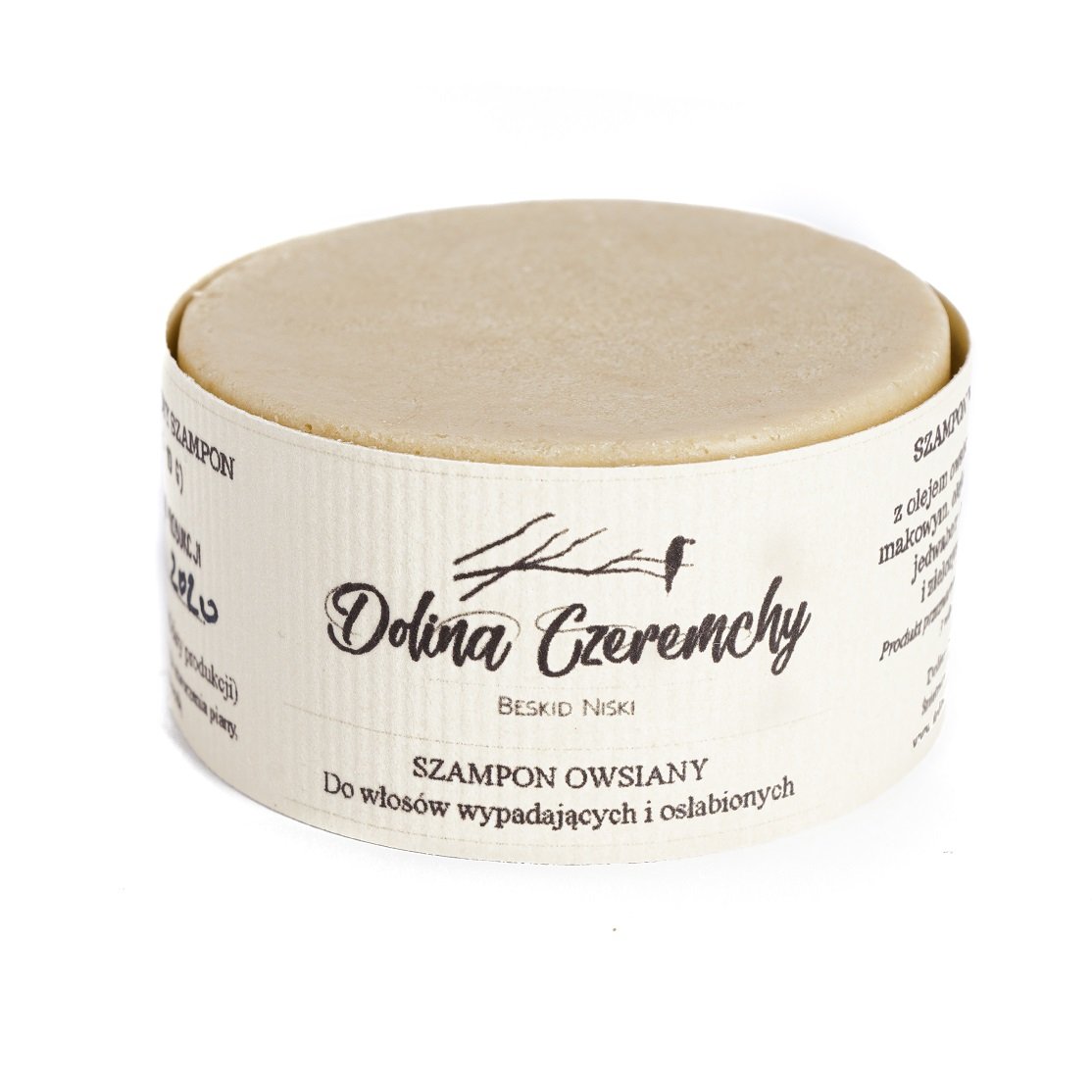 Dolina Czeremchy Szampon w Kostce Owsiany 70g