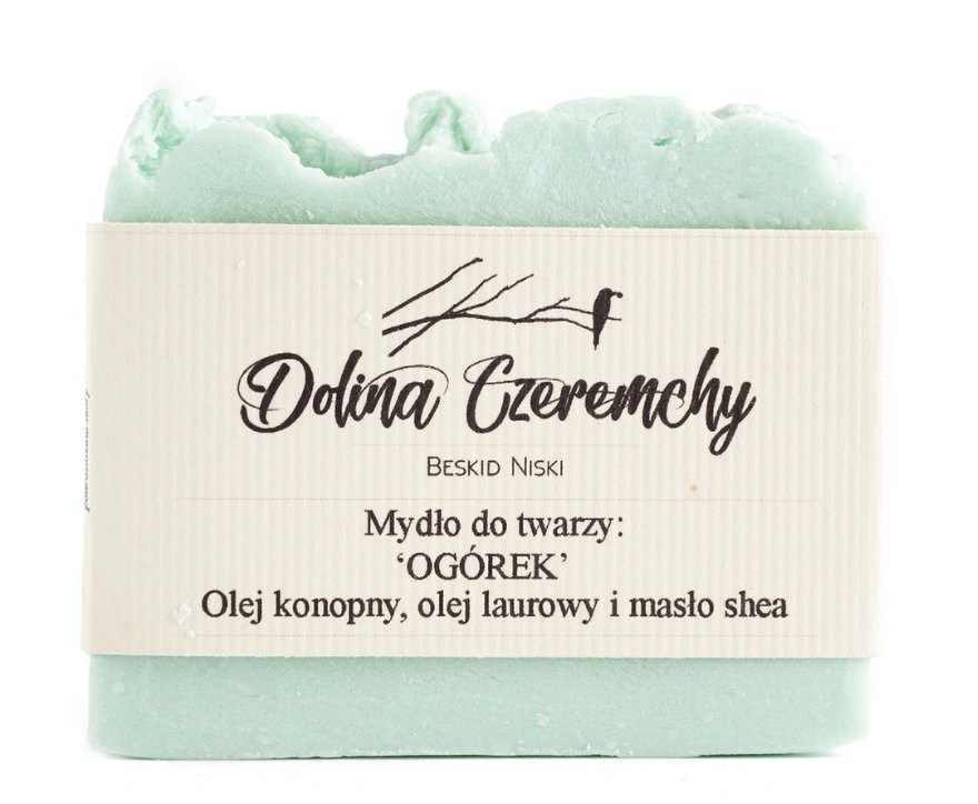 Dolina czeremchy Dolina Czeremchy Mydło Do Twarzy Ogórek 90g F3C4-40030