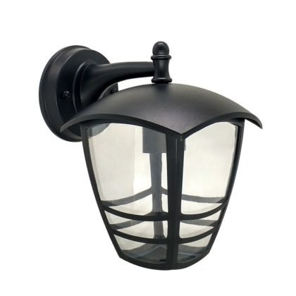 Lampa Ogrodowa Kinkiet Elewacyjny Imma Black D E27 Czarny Ip44 Edo777380 Edo Garden Line