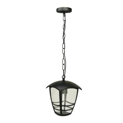 Lampa Ogrodowa Wisząca Imma Black C E27 Czarny Łańcuch  Ip44 Edo777383 Edo Garden Line