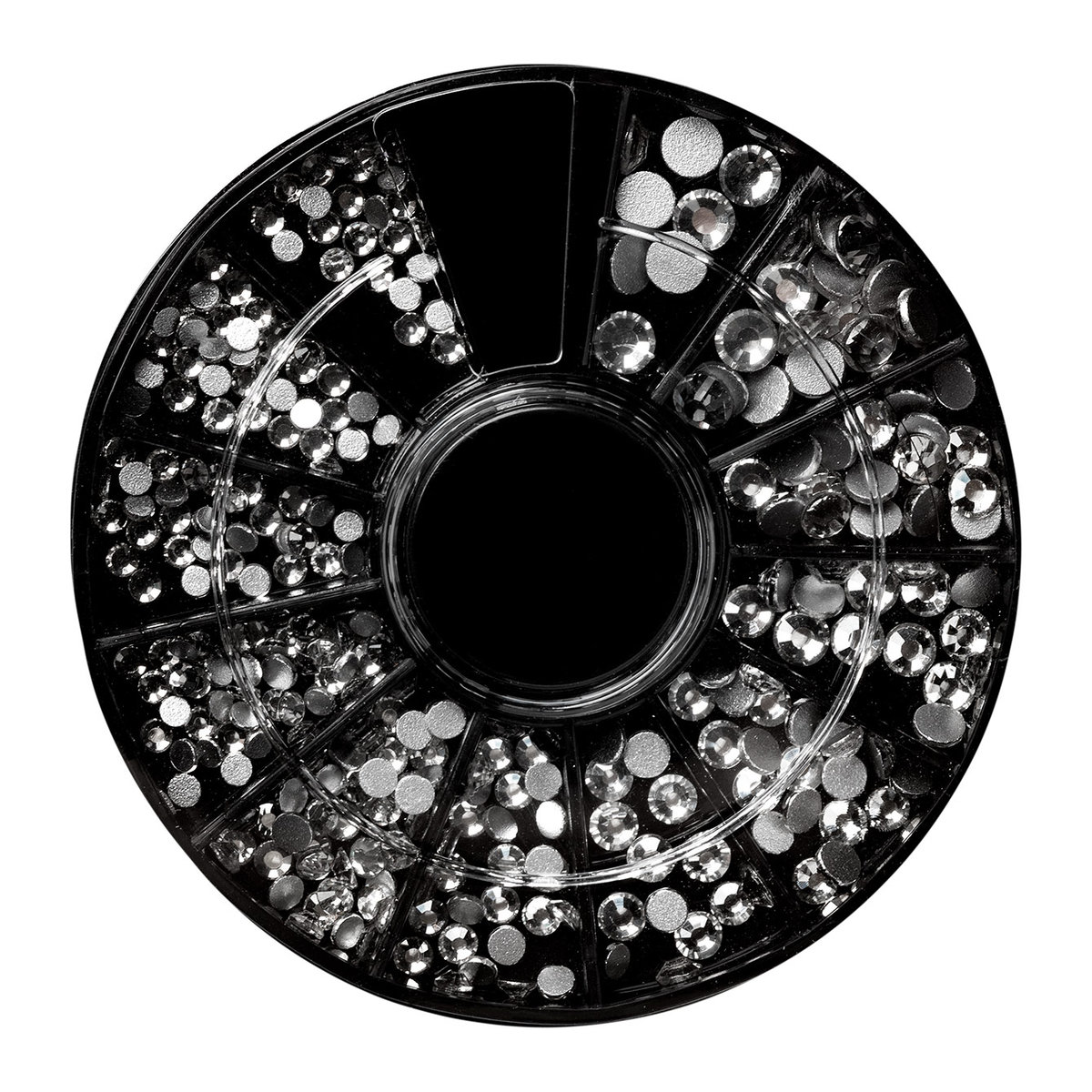 NEONAIL Karuzela z ozdobami - Srebrne Cyrkonie 03