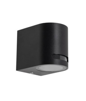 Lampa Ogrodowa Kinkiet Elewacyjny Vira 1 Gu10 Czarny Ip54 Edo777374 Edo Garden Line