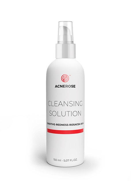 Acnerose Cleansing Solution - Sensitive Redness Rosacea Skin. Płyn na trądzik różowaty - 100ml.