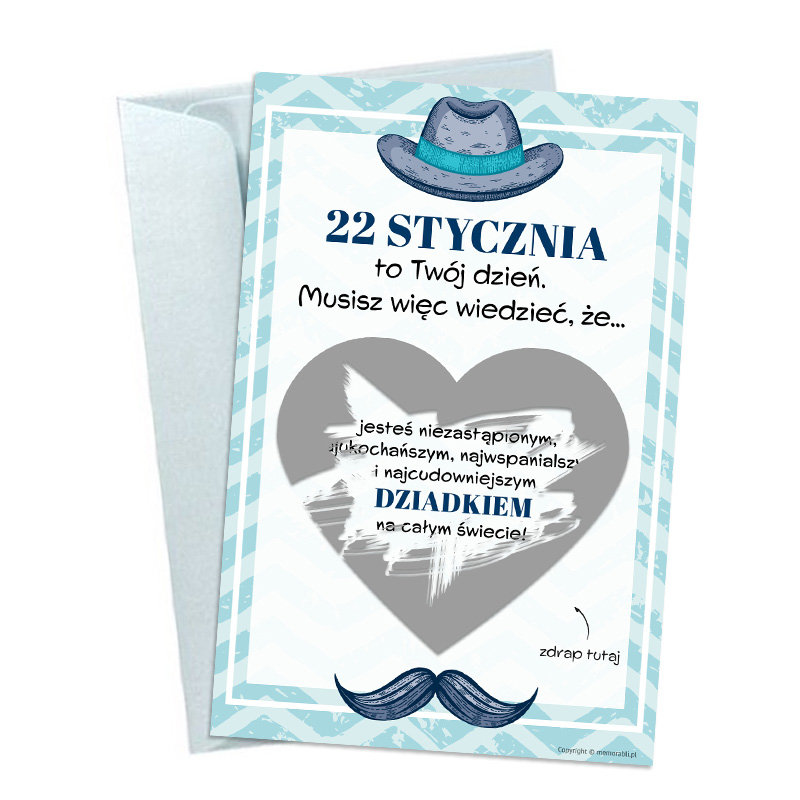 Hit! Dzień Dziadka - Kartka Zdrapka Dla Dziadka