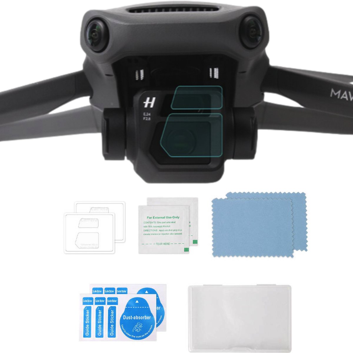 Szkło Hartowane Sunnylife Na Obiektyw Dji Mavic 3 (2 Szt) M3-Bhm122