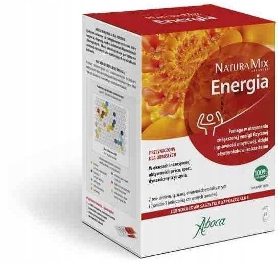 Aboca Polska Natura Mix Energia 20 saszetek 3741121