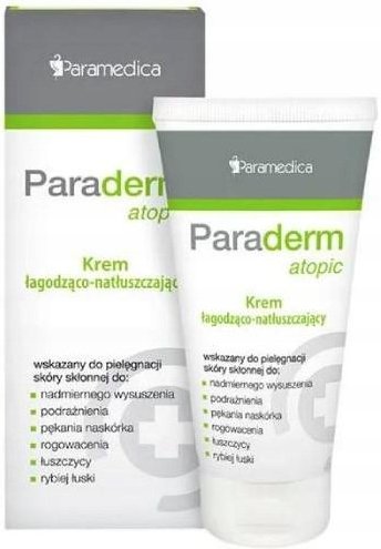 Paraderm Atopic krem łagodząco-natłuszczający 85g