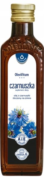 Olej Z Czarnuszki Oleovitum Oleofarm 250 Ml