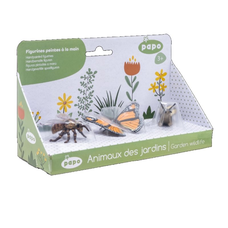 Papo 80009 Zestaw Nr 2. Zwierzęta Ogrodowe  20X8X12Cm