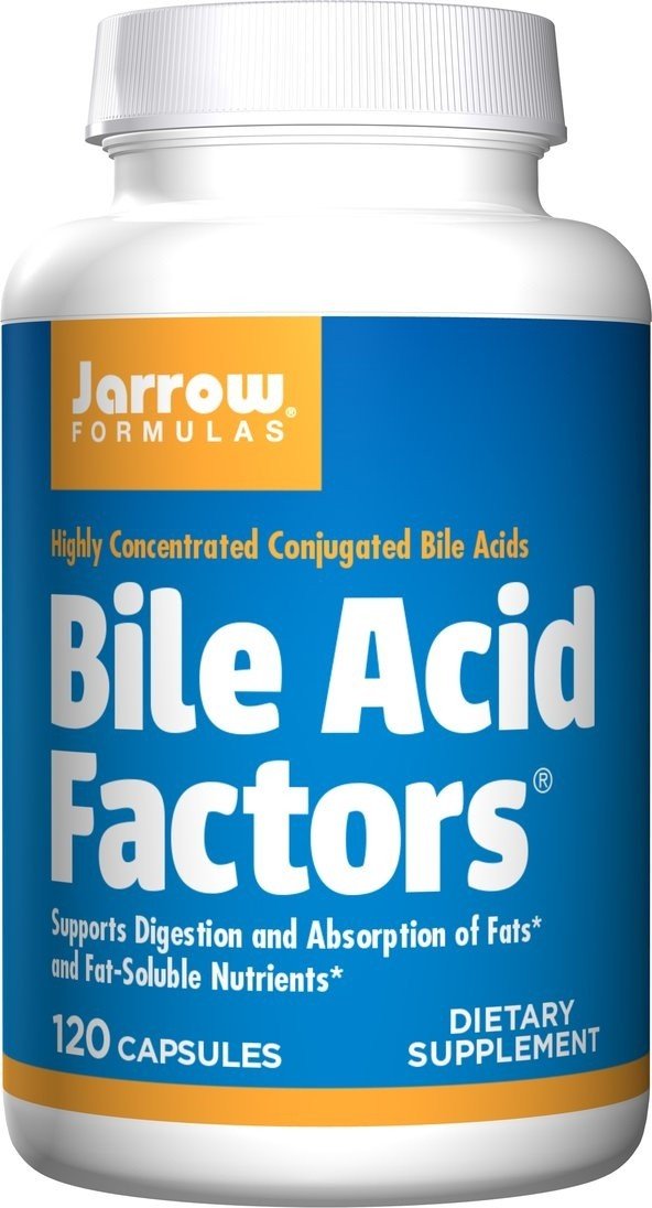 Jarrow Formulas Bile Acid Factors - Kwasy Żółciowe (120 kaps.)