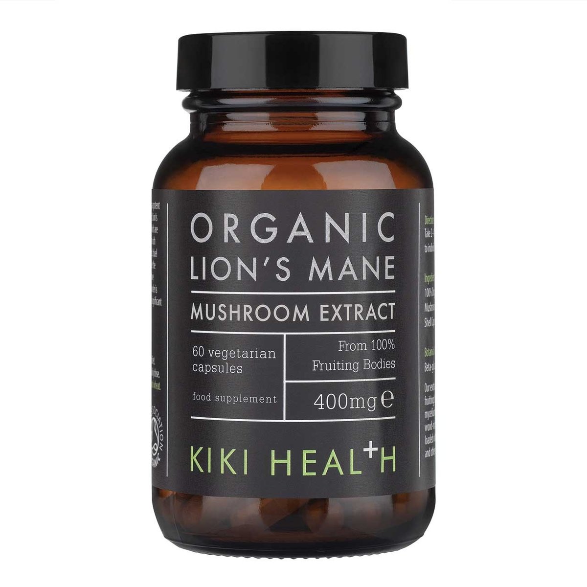 Kiki Health Lion's Mane Mushroom Extract (60 kaps.)