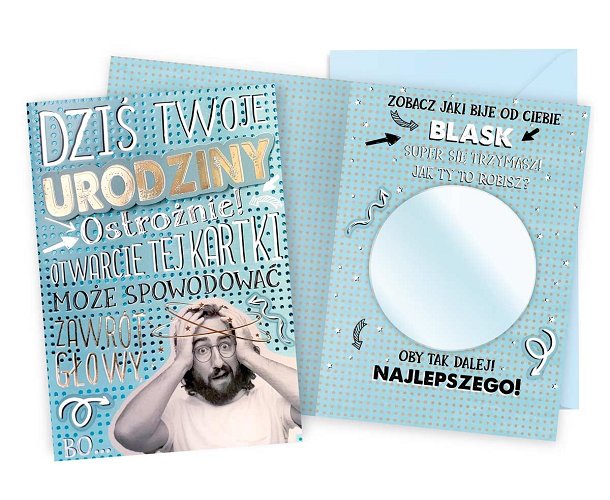 Kartka Urodzinowa Dla Mężczyzny Z Humorem Dk958