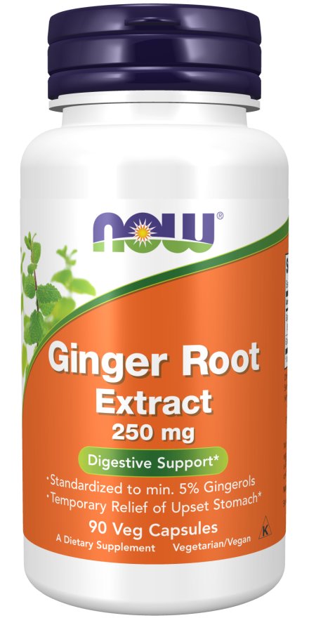 Now Foods, Ginger Root Extract Wyciąg z imbiru