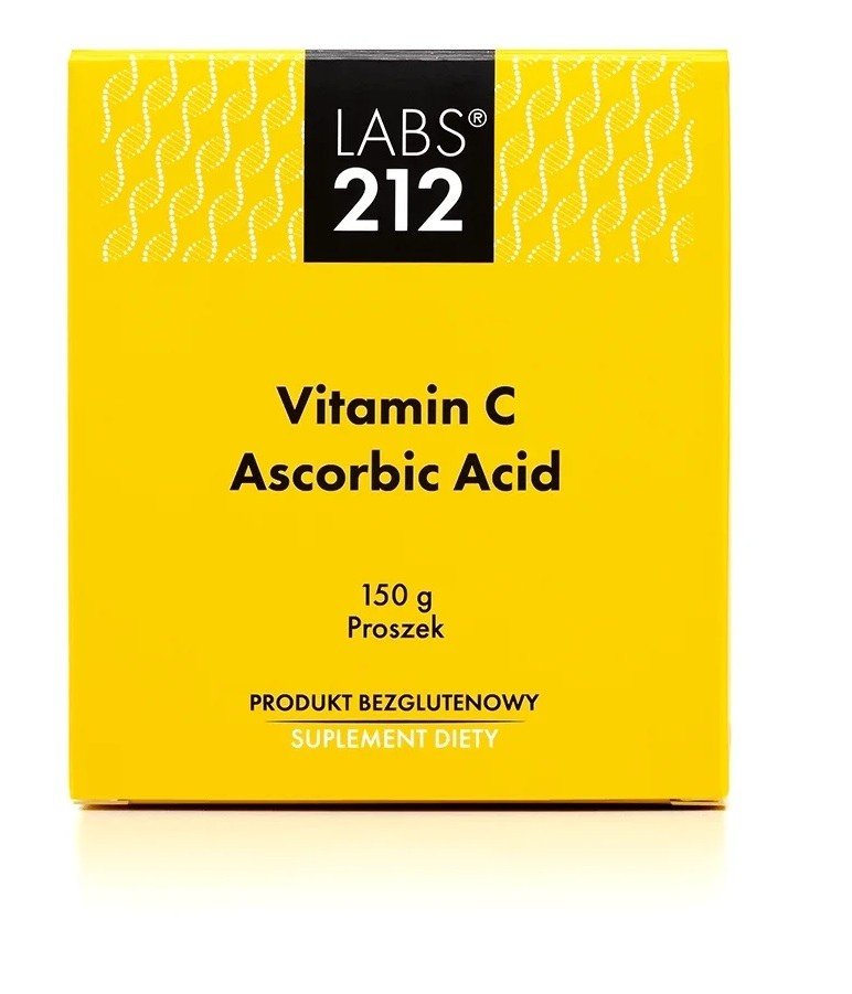 LABS212 LABS212 Vitamin C Ascorbic Acid (Witamina C, Odporność) 200g