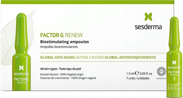 SESDERMA Sesderma Factor G Renew ampułki biostymulujące 1,5 ml x 7 amp