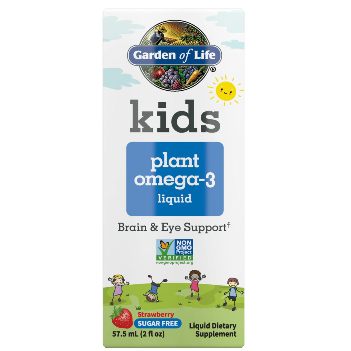 Garden of Life, Kids Plant Omega-3 Liquid, 57 kaps.