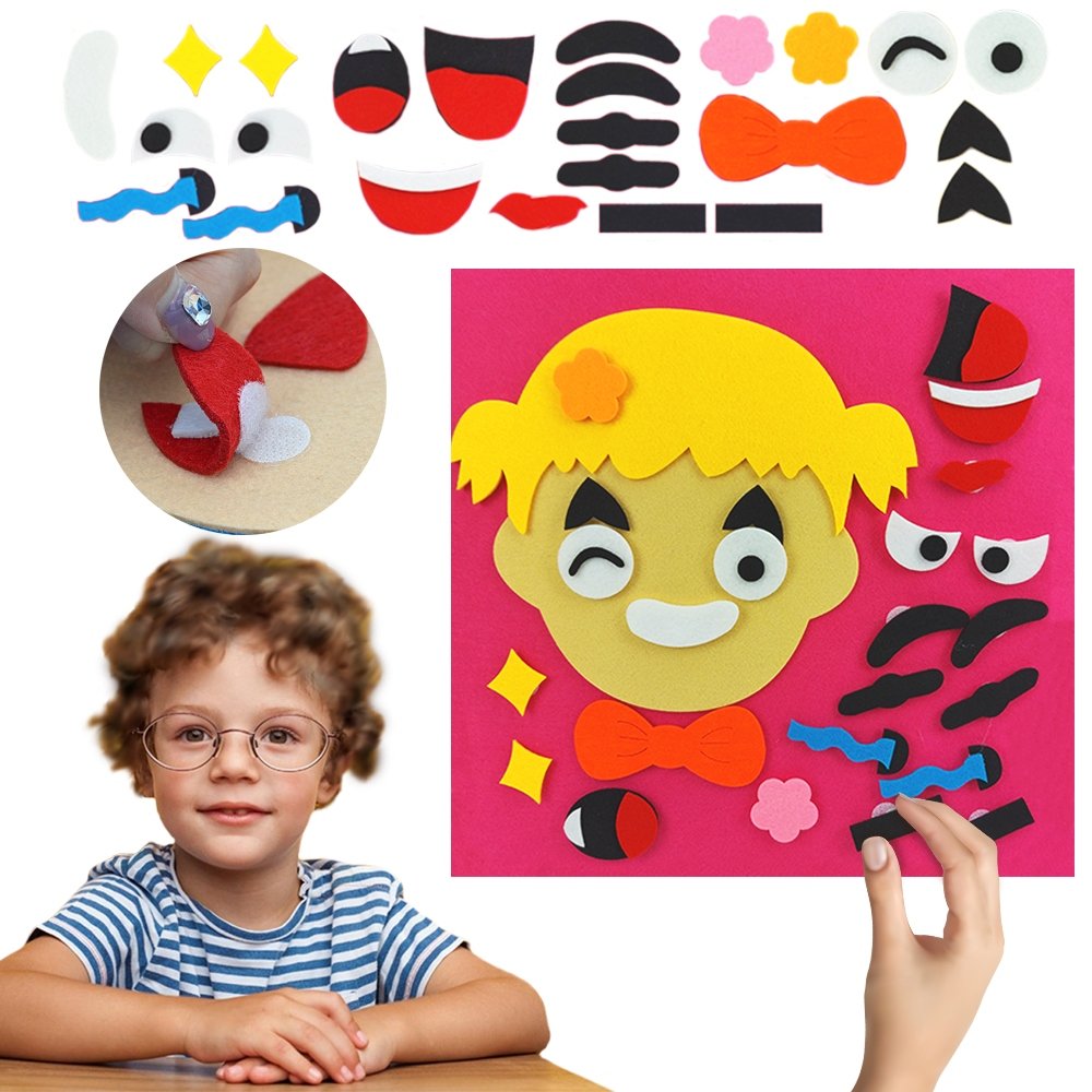 Tablica Edukacyjna Emocje Montessori Układanie
