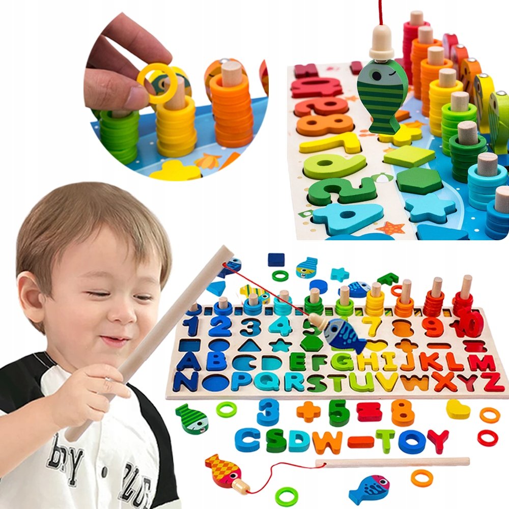 Tablica Edukacyjna Układanka Sorter Montessori 111