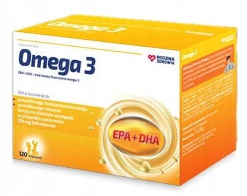 SILESIAN PHARMA SP ZOO Rodzina Zdrowia Omega 3 x 120 kaps