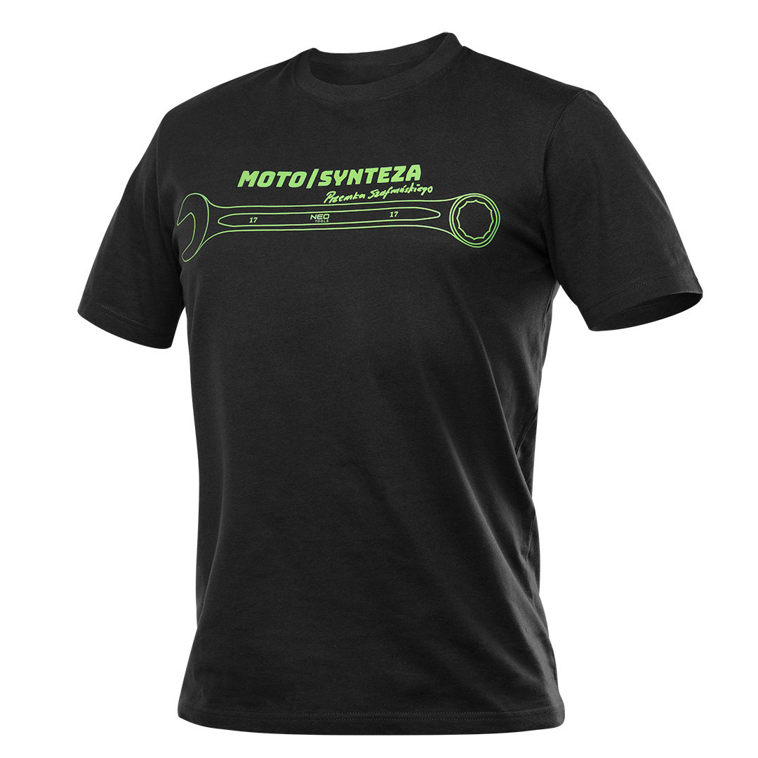 T-Shirt Koszulka Motosynteza, Rozm. S Bawełna Neo, 81-608-S