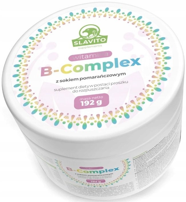 Slavito SLAVITO Witamina B-Complex 192g 5900588006867