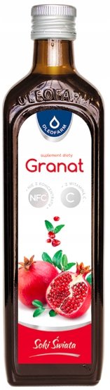 Granat z witaminą C, 490 ml /Oleofarm/ (data ważności: 31.12.2023)