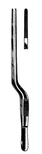 Pinceta laryngologiczn,a Typ Gruenwald, 20 cm