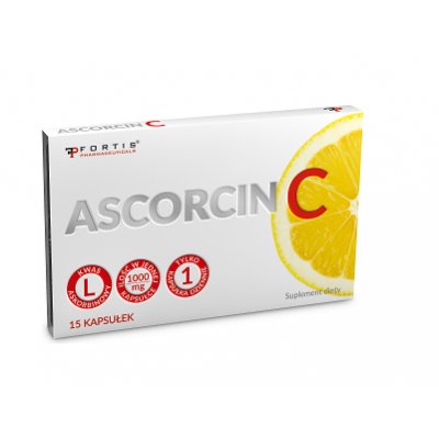 Fortis Pharmaceuticals Ascorcin C 1000 mg, 20x15kaps.