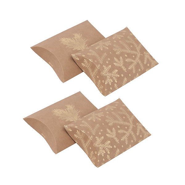 Pudełka Pillow 10X11 Cm, Gałązka Sosny, 4 Szt Dpcraft