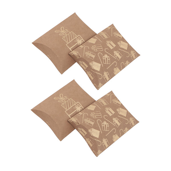 Pudełka Pillow 10X11 Cm, Prezenty, 4 Szt. Dpcraft