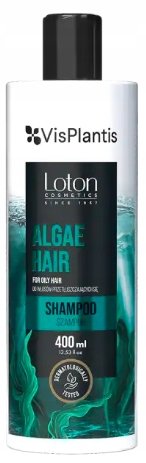 Vis Plantis Loton, Szampon do włosów z algami, 400 ml