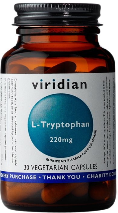Viridian L-tryptofan (30 kap) DFF3-900A8