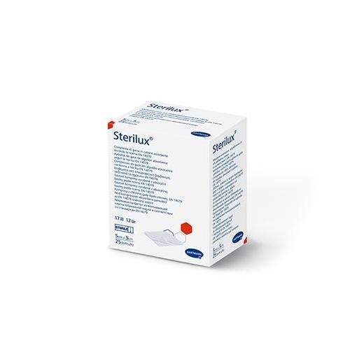 Hartmann Kompresy jałowe sterilux 5 x 5 cm 12-warstwowe 17-nitkowe x 25 szt
