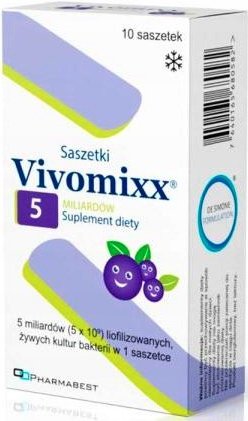 Vivomixx 5 mld o smaku borówkowym 10 saszetek