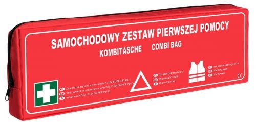 Samochodowy Zestaw Pierwszej Pomocy Super Bag Din 13164 Plus Luksell