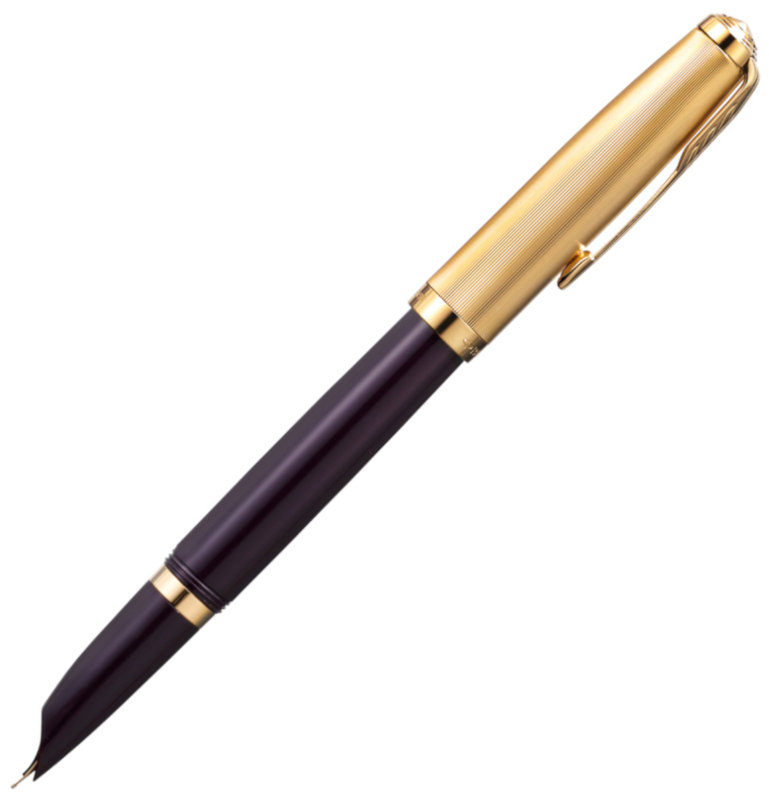 Parker Pióro wieczne F) 18K 51 DELUXE PLUM GT 2123516 giftbox 2123516;2123516