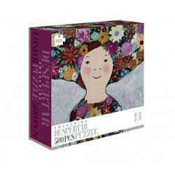 Londji Przebudzenie puzzle tekturowe kwiaty 500el.