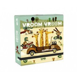 Londji Puzzle dla dzieci, Wyścig, Vroom Vroom | toyki_8436530164172