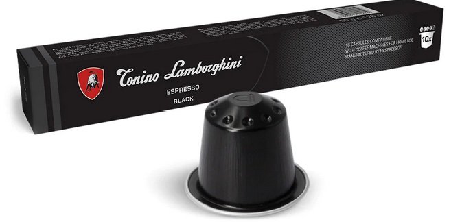 Nespresso kapsułki 10 szt Tonino Lamborghini BLACK