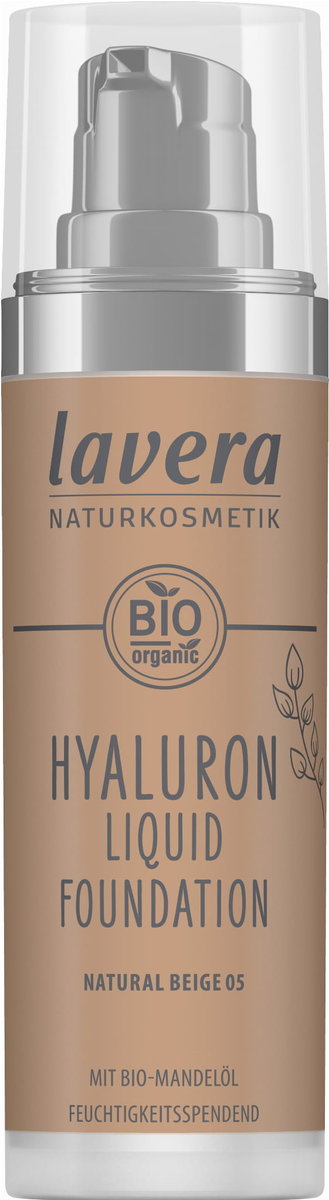 Lavera, Podkład w płynie hialuronowy, Natural Beige 05, 30ml