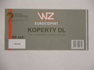 WZ Eurocopert KOPERTA DL BIAŁA, SK, F-50