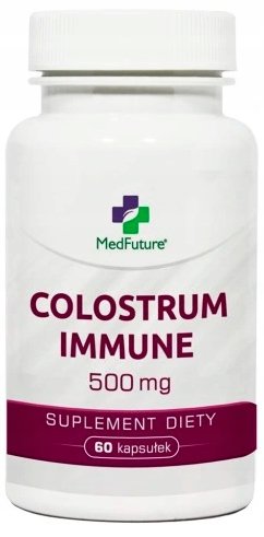 Opinie o Colostrum immune IG 40 500 mg - 60 kapsułek MEDFUTURE