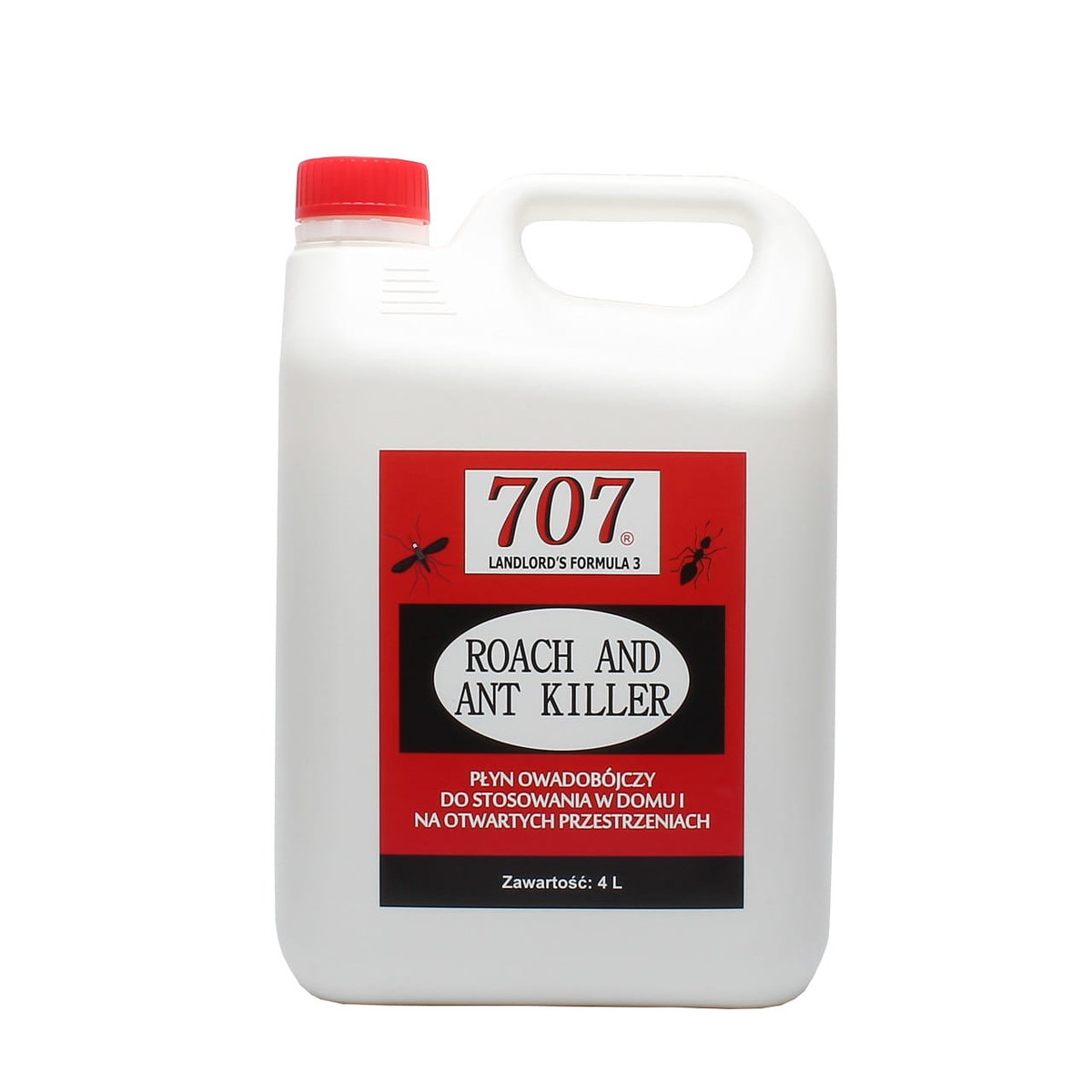 707 Roach And Ant Killer Oprysk O Długotrwałym Działaniu Na Komary I Kleszcze 4 L Made In Usa