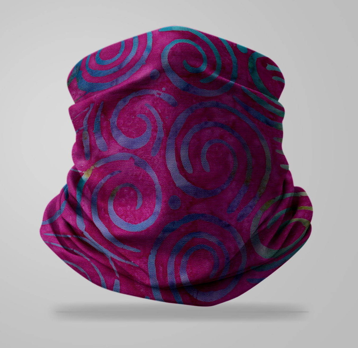 Komin wielofunkcyjny bezszwowy wzór batik