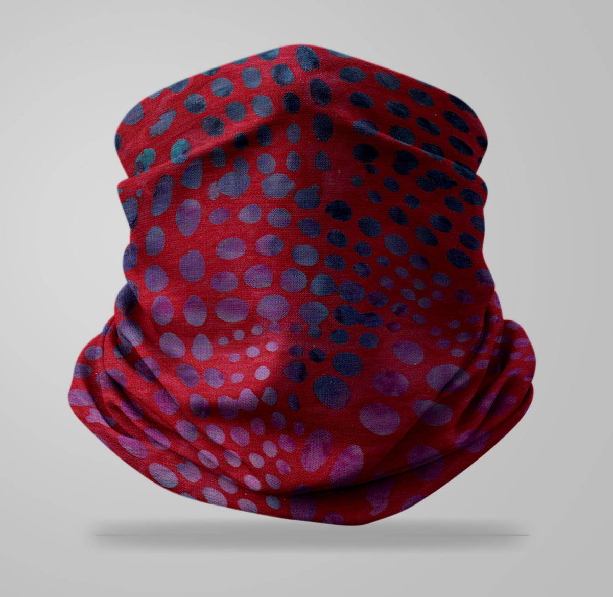 Komin wielofunkcyjny bezszwowy wzór batik