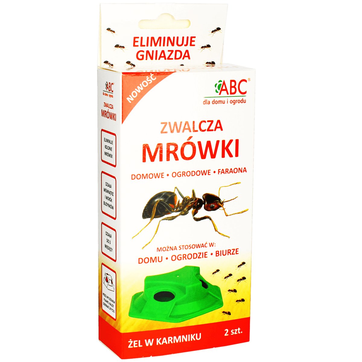 Abc Imidex Żel Trutka Na Mrówki W Karmniku 2 Szt